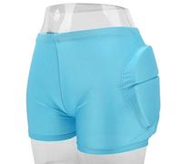 Sonew Pantalones Cortos de Protección para Ciclismo y esquí - Pantalones Acolchados de Nailon y EVA Respetuosos con la Piel, Resistentes Al Calor, en , Talla L (M)