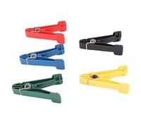 Sonew Pin de Pellizco Ejercitador de Pulgar Fortalecedor de Dedos Entrenador de Agarre 5 Piezas 1-8 Libras Codificadas por Colores con Agarre Ancho para Entrenamiento de Fuerza Ha