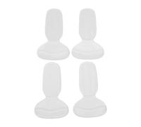 Sonew Pinzas de Gel para el Talón, Inserciones Antideslizantes a Prueba de Desgaste para el Talón para Zapatos, con Adhesivo Fuerte para Mocasines, Botas y Tacones Altos (Estilo de onda transparente)