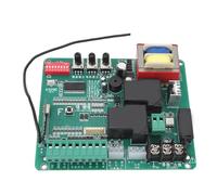 Sonew Placa de Circuito Universal para Puerta Corredera, Operación Manual Sensible a Baja Velocidad, Placa de Control del Motor de Puerta Corredera Principal, con Indicadores LED
