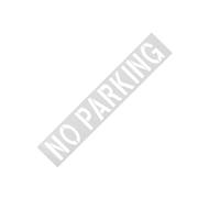 Sonew Plantilla sin Estacionamiento Plantilla de Silicona Reutilizable Grande de 12 Pulgadas para Pintura de Estacionamiento, Marcado de Bordillos en Concreto Asfáltico, de Letras para Señales de