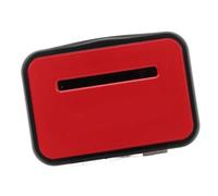 Sonew Podómetro 3D Confiable con Energía Solar y de Batería para Caminar, Seguir Pasos y Calorías quemadas: Cómodo Diseño de Clamp/Holder para Hombres Mujeres (Rojo)