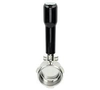 Sonew Portafilter de café de Doble Flujo de Acero Inoxidable de 54 Mm para Series 870 880 con Desmontable y Compatibilidad con Cesta de Filtro (BLACK)