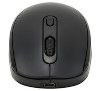 Sonew Ratón Inalámbrico con Diseño Ergonómico y Botones silenciosos: 2.4g Ratones de Computadora Recargables, Batería de 500 MAh, dpi Ajustable, Rango de 10 M, Negro (Black)