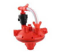 Sonew Regulador de Presión Profesional para Granjas Avícolas - Válvula Automática de Doble Tubo para Sistemas de Pollo, Pato y Pavo (Válvula reguladora de presión Tipo Salida)