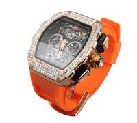 Sonew Reloj Anal gico de Cuarzo para Hombre con Correa de Silicona Resistente al Agua 30 m Pantalla Luminosa Funci n de Calendario y Fecha Dise o Elegante para en D a del Padre Cumplea o