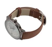 Sonew Reloj de Cuarzo Elegante para Hombre con Correa de Cuero de PU Dise o Minimalista Anal gico con Fecha Vers Til para Negocios y Ocasiones Informales Verde OD CAF