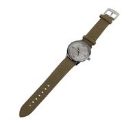 Sonew Reloj de Cuarzo Elegante para Hombre con Correa de Cuero de PU Verde OD Dise o Minimalista Anal gico con Fecha Ideal para Negocios y Ocasiones Informales