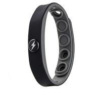 Sonew Silicona Anti Estática con Tecnología de Iones Negativos para la Comodidad y el Bienestar: Pulsera Deportiva de Silicona Suave para Hombres y Mujeres, Negro (Black)