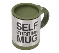 Sonew Taza Automática con Agitación Automática, Taza Mezcladora Eléctrica de 400 Ml, Taza Mezcladora de café con Operación con una Sola Mano, Vajilla Portátil con Acero