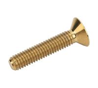 Sonew Tornillo de Perno de Tallo Bicicleta Titanio Ligero para la Fijación la Tapa del auricular: Diseño bajo Perfil óxido Duradero M6X30 Mm para Bicicletas, Carretera y BMX (GOLD)