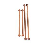 Sonew Varillas de Madera de Sándalo, Varillas de Madera para Colgar, 4 Piezas, Varillas de Madera Duraderas para Manualidades, Decoración de Bricolaje, Hogar y Vacaciones