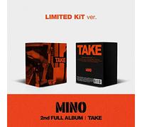SONG MINO - SONG MINO [TAKE] 2nd Kihno Album. LIMITED KIT VER. 1ea Air-Kit+1ea Title Card+12ea Lyrics Photo Card +1ea Special Goods Drawing By MINO+TRACKING CODE K-POP SEALED