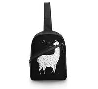 Song of The Llama Sling Bag Crossbody Shoulder Travel Chest Backpack Mochila Plegable para Deportes Compras Senderismo