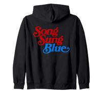 Song Sung Blue Logo Sudadera con Capucha