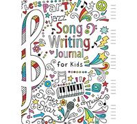 Song Writing Journal for Kids: Blank Sheet Music Notebook, Wide Staff Manuscript Paper with Lines for Lyrics or Notes | For Children and Beginners of ... Music Theory for Kids | 110 Pages 8.5x11"
