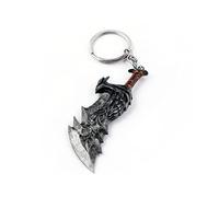 SONGCHANGJEWELRY Game God Of War Ragnarok Llaveros - Regalos de Navidad para hombres y adolescentes fans, Llavero de cuchillas del caos, Por Defecto Talla