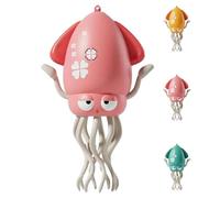 SONGDIQI Electric Octopus Toys Robotics, Auto Avoid Crawling Dancing with LED & Music Stress Relief Gift, USB Rechargeable, Interactive Fun(#B)
