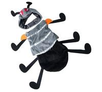 Songelt Disfraz de Halloween de hormigas de felpa para gatos, cómodo disfraz de maquillaje, adecuado para vacaciones y tiempo de juego, disfraz de gato de peluche para juegos de rol