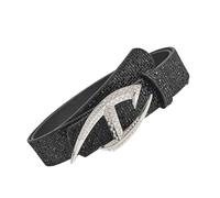 Songelt Elegante cinturón de diamantes de imitación para mujer, banda ancha para fiestas de noche y salidas informales, con diseño único de hebillas, cinturón de diamantes de imitación para mujer, B