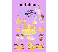 Songkran Festival Lined Notebook - Cute Thai Summer Journal for Kids and Adults: 6 x 9 inches | 120 Lined Pages | Soft Pink Cover | Perfect Gift for Thai Culture Lovers