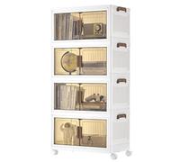 Cajas de Almacenamiento de 4 Niveles Blanco 45 L por Nive