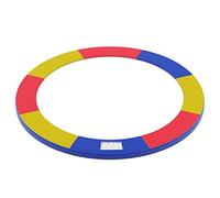 SONGMICS Cubierta de Protección para Cama Elástica, Cojín de Seguridad de Recambio, Diámetro 244 cm, Ancho 30 cm, Anti UV, Antidesgarros, Protección de los Bordes, Multicolor STP8RY