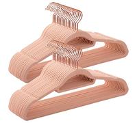 Juego de 50 Perchas Oro Rosa y Rosa Claro