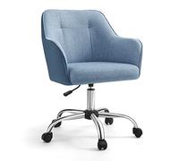 SONGMICS Silla de Estudio Giratoria Altura Ajustable 110 kg