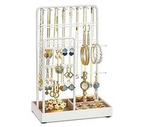 Soporte para Joyas Metal Blanco
