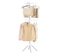 SONGMICS - Tendedero de ropa de 192 cm, 6 brazos giratorios