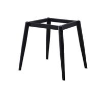 Songnim Base de Mesa Industrial Moderna, Patas de Metal Negro con ventosas, Patas de Repuesto for Muebles de Bricolaje, Base de Escritorio for mármol, Vidrio y Tablero de Madera.(16x16x18in)