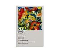 Songs And Instrumentals by Adrianne LenkerPóster moderno de pared - Impresión minimalista para sala de estar, dormitorio y oficina, una decoración simple pero llamativa para hogares modernos, 40 x 60