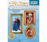 Hal Leonard – Canciones de Frozen, Enredados y Encantada para flauta dulce – 9 canciones de Disney