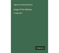 Songs of Two Nations: in large print