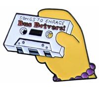 Songs to Enrage Bus Drivers Otto Cassette Tape Music Animated Cartoon Comedia TV Show Animation Funny Humor Joke 3.2 cm Esmalte Pin Badge, 1.25 Inches, Esmalte, Esmalte
