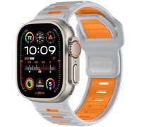 Songsier Correa Compatible con Correas iWatch Watch Ultra 2/Ultra 49mm 46mm 45mm 44mm 42mm Hombres,Silicona Deporte Correas reloj Inteligente para iWatch Series Ultra 2/Ultra 10 9 8 7 6 5 SE 4 3 2 1