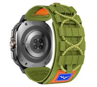 Songsier Correa Compatible con Galaxy Watch Ultra 47 mm, Resistente Nailon Tejido Correa, Deportiva Ajustable Pulsera de Repuesto, Correa de Conector de Metal para Samsung Galaxy Watch Ultra