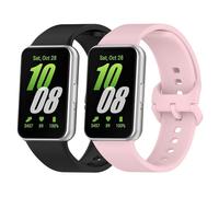 Songsier Correa para Samsung Galaxy Fit 3,Correas de Silicona Suave para Mujeres Hombres, Pulsera de Repuesto Impermeable Deportiva Compatible con Samsung Galaxy Fit 3 SM-R390