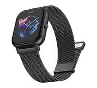 Songsier Pulseira Compatible con Amazfit GTS/GTS 2 /GTS 3/ GTS/GTS 2 Mini/GTS 2e /GTR 42 mm/Bip/Bip S/Bip U, Correa de Metal para Galaxy Watch Active2/Galaxy Watch 42mm/Galaxy Watch 3 41mm