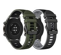 Songsier - Pulsera compatible con Huawei Watch GT2 Pro 46 mm, Huawei Watch GT 3 Pro 46 mm/Watch GT 46 mm/Watch GT Active/Watch 2 Pro/Galaxy Watch 3 45 mm/Galaxy Watch 46 mm, correa de silicona de 22