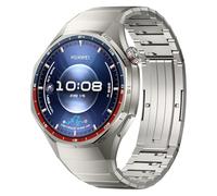 Songsier Titanio Correa Compatible con Huawei Watch GT 6 Pro 46mm Avanzado Titanio Sin lagunas para Huawei Watch GT 6 Pro Smartwatch Ajustable sin herramientas Titanium Correas para Hombre Mujer