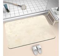 Songtt Alfombra Baño 160x230cm Alfombra Diatomita Baño, Súper Absorbente Microfibra Alfombrilla Ducha, Bath Mat Secado Rápido y Lavable, Rug para Cocina Bañera Neutral 6-294