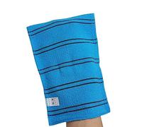 SONGWOL Paquete de 10 Toallas de baño exfoliantes Grandes Coreanas para la Piel de la Belleza de la Piel, Guantes de Lavado Hechos en Corea Azul