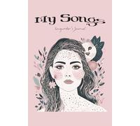Songwriter Journal 6x9 Hard Cover: 150 Pages for Lyrics & Song Ideas | Songwriting Book for Artists | Spacious Layout for Writing Chords Over Lyrics