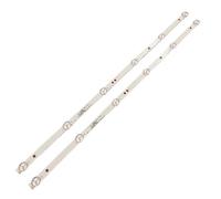 SONGYAWEIEU 2 uds tira de LED for 32LH0202 32HH1830 PK-32D16T KJ32D06-ZC22AG-20E 09 12 303KJ320044 DLED32HD 2X6 HTV-32R01-T2C/A4/B V320BJ6-Q01(10 PCS For 5 TV)