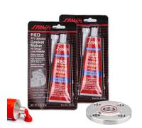 songyea 2 x 85 g Sellador de Motor, sellador de Escape, sellador de Juntas de Culata, sellador de Silicona, sellador de radiador para reparación de automóviles y Motocicletas (B)