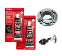 songyea 2 x 85 g Sellador de Motor, sellador de Escape, sellador de Juntas de Culata, sellador de Silicona, sellador de radiador para reparación de automóviles y Motocicletas (A)
