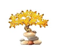 SONGYL-20249 Árbol de la Suerte Árbol de Dinero Cristal for Decorar la Entrada Sala Estar y el hogar, Adornos Feng Shui Bonsái de Cristal