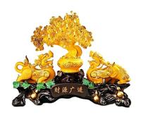 SONGYL-20249 Árbol de la Suerte Árbol Decorativo con Piedras Preciosas según el Feng Shui: árbol del Dinero bonsái Elementos Chinos for atraer la Prosperidad y abundancia a su hogar Bonsái de Cristal